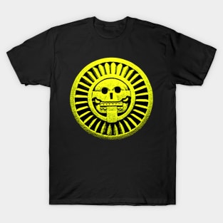 Aztec Skull Yellow T-Shirt